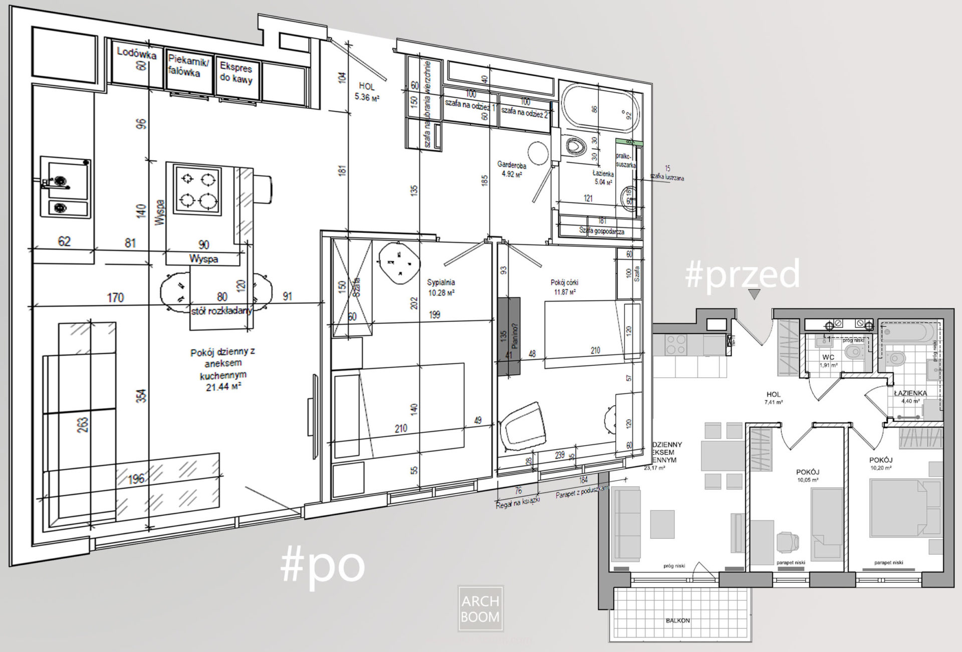 projektowanie wnętrz mieszkania i rozmieszczenie zabudow meblowych