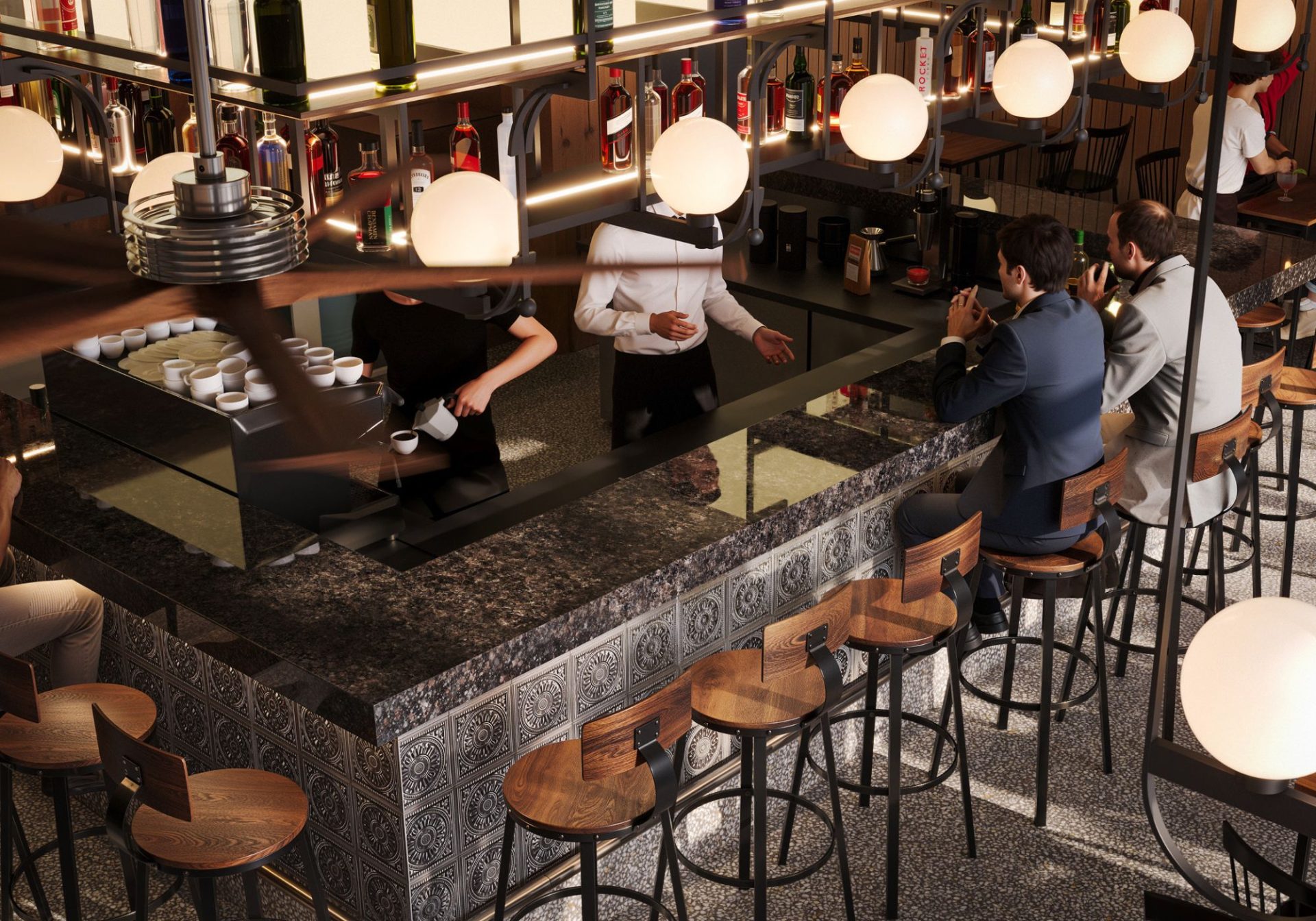 Projekt baru „The Cowboy’s Bar”: Jak stworzyć kultowe miejsce w Gdańskich Dokach (Case Study)