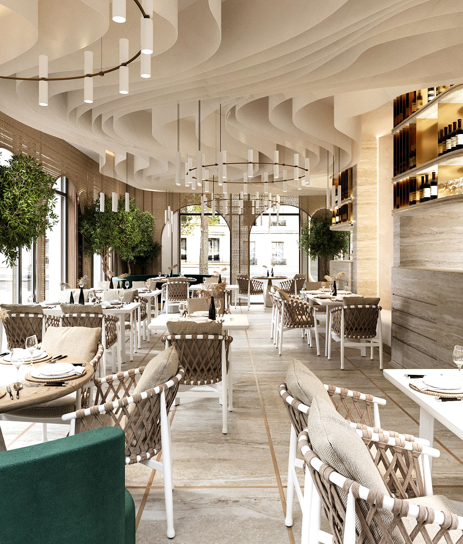 aranżacja restauracji GIGI